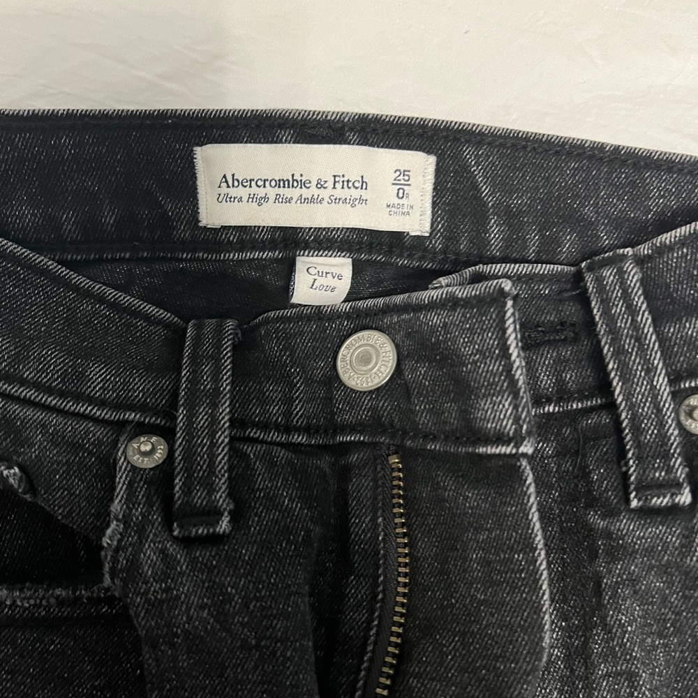 Ultra high risk ankle straight curve love jeans!